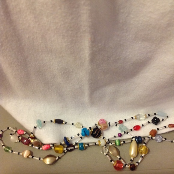 HandCrafted OOAK Bead Soup Necklace 36" long   ...    x11 - Picture 7 of 8